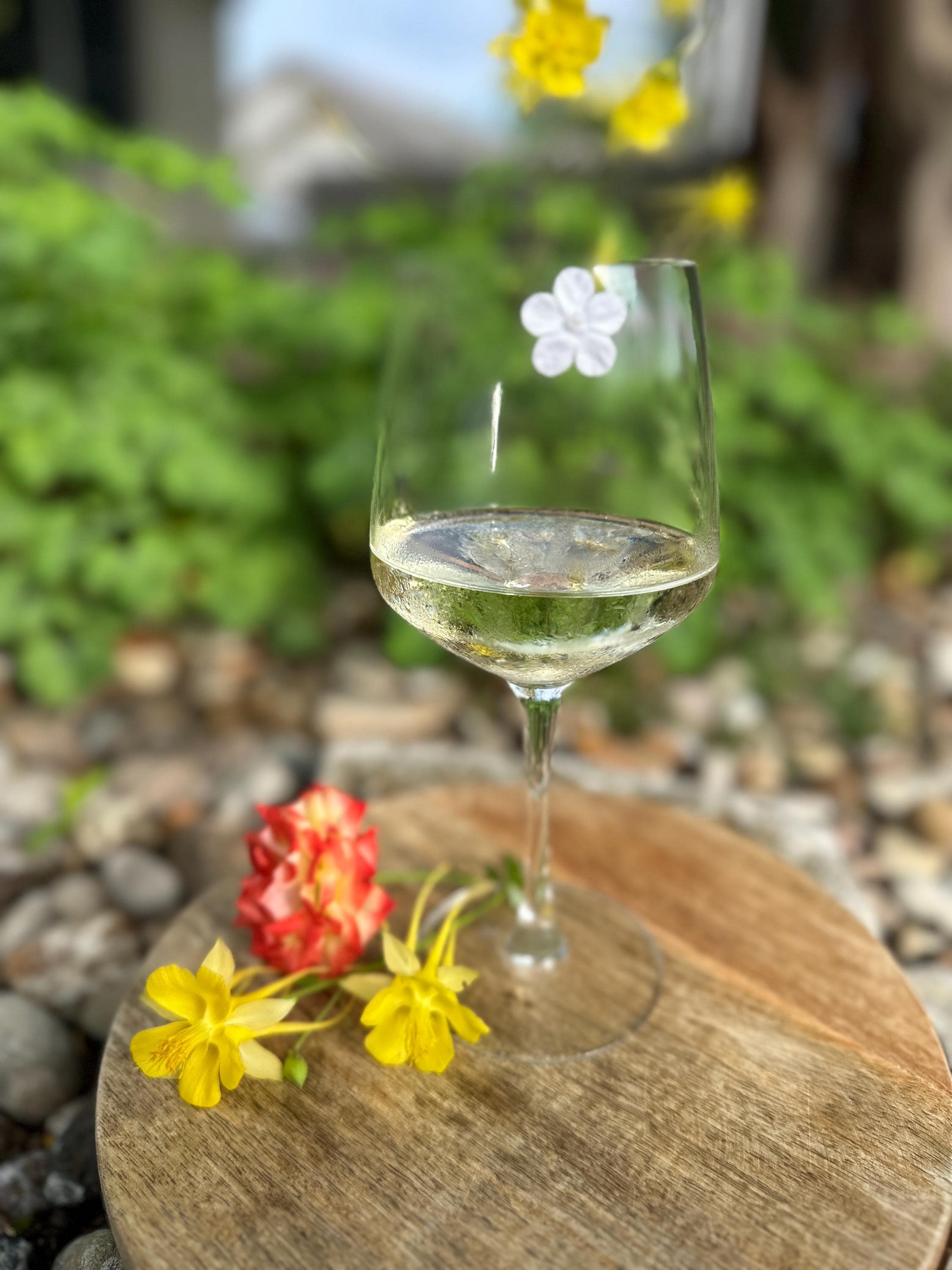 Floral Magnetic Wine Charms — Pastel Drink Markers for Parties & Gifts