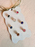 Rhinestone Magnetic Wine Charms: Party Bar Decor, Bridesmaids, Colorful Crystal Charms, Housewarming Gift,